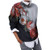 Women Leopard Cat Pullover Tops Patchwork Roses O-Neck Casual Long Sleeve T-Shirt Blouse YKDIANZI