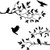 Tcplyn 1PCS Exquisite Tree Branches Bird Wall Sticker Stylish Wall Sticker Self - Adhesive Window Sticker for Home Office Decor