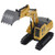 Toy Shimigy Metal Diecast Excavator Construction Truck Tractor, Heavy Metal Excavator