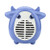 Jasalu Mini Cow Appearance Heater, Constant Temperature Anti-scalding Heater Portable Office Bedroom Desktop Heater