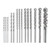 Vermont American 1402199 14 Piece Double Flute Masonry Bit Set