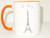Eiffel Tower Paris Mug France mug, Coffee Cup Funny ceramic tea Birthday Gift for Him Unique