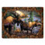 River's Edge Products Tempered Glass Cutting Board, 12 by 16 Inches, Moose