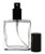 Riverrun Large Perfume Cologne Atomizer Empty Refillable Glass Bottle Black Sprayer 3.4 oz 100ml 1 Bottle