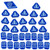 LITKO Command  and  Control Token Set Compatible with TI4, Blue 33