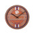 FOCO Clemson Tigers NCAA Barrel Wall Clock