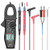 Digital Multimeter Tester, Digital Clamp Meter Amp Multimeter 6000 Counts NCV Auto-ranging AC/DC Voltage and Current with Resistance, Capacitance, Frequency, Diode, Hz Test, Non-contact Voltage Detect