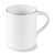 Mikasa Couture Platinum Coffee Mug, 12 Ounce