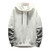 Mens Sport Sweatshirt Patchwork Long Sleeve Hoodies Pullover Bodybuilding Sport Casual Top Blouse Undershirt WEI MOLO