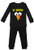Haase Unlimited Lil' Gobbler - Turkey Thanksgiving Youth Pajama Set Black Top/Black Bottoms, Youth 14