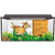 ScottDecor Aquarium Background Decoration Tiki Bar,Mai Tai Cocktail Recipe PVC Adhesive Static Cling Wallpaper Sticker L24 X H12 Inch