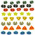 LITKO Adventure Token Set Compatible with The Savage Worlds Game System, Multi-Color 40