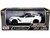 Motor Max 2019 Chevy Corvette ZR1, White 79356WH - 1/24 Scale Diecast Model Toy Car
