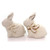 Burton & Burton Ceramic Easter Bunny Salt and Pepper Shaker Set