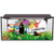 ScottDecor Aquarium Backdrop Sticker Retro,Colorful London City View Easy to Apply and Remove L30 X H12 Inch