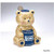 Rite Lite Teddy Bear Ceramic Tzedakah Box Piggy Bank