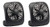 O2Cool FD05004BLK 5inch  Black 2 Speed Battery Operated Camping Fans - Quantity 2