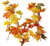 M-ELEGANT 5.9Ft Artificial Maple Leaf Garland Vine Fall Leave Autumn Hanging Vine Plants for Wedding Table Thanksgiving -Maple Vine-