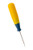 Heavy Duty Bookbinding Sewing Work Awl with Plastic Handle - Quick Small Scratch Craft Awls Punch Leather Tool