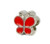 J and M Red Butterfly Charm Bead for Charms Bracelets
