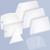 NanaHome Cake Scraper Smoother Set 7 Pcs Icing Smoother Tool for Cake Decorating  Plastic Dough Scraper Flexible Bowl Scraper for Baking Bread Frosting Fondant Cakes Cream Smoother Dough Cutter