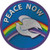 C and D Visionary CDX Peace Now Glitter Sticker -S-7718-G-