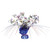 Musical Notes Gleam _N Spray Centerpiece -multi-color- Party Accessory  -1 count- -1 Pkg-
