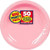 Amscan Big Party Pack 100 Count Plastic Dessert Plates  7-Inch  New Pink