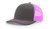 Richardson Charcoal Neon Pink 112 Mesh Back Trucker Cap Snapback Hat