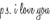 Klein_Kreations inch p.s. I Love You Wall Decor Vinyl Decal  Black