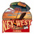 U.S. Custom Stickers Key West Florida Beach Sticker  3inch