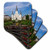 3dRose CST_90466_2 St. Louis Cathedral, New Orleans, Louisiana-Us19 Dfr0091-David R. Frazier-Soft Coasters, Set of 8