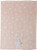 Lambs & Ivy Confetti Heart/Bunny Blanket, Pink/Gold