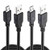 2 Pack 10Ft PS4 Controller Charging Cable  Play and Charge Micro USB Charger High Speed Data Sync Cord for Sony Playstation 4 PS4 Slim Pro Controller  Xbox One S X Controller  Android