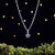 Sterling Silver Teeny TINY Pentagram  Pentacle - -Charm Only or Necklace-