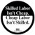U.S. Custom Stickers Skilled Labor Union Strong Circle Sticker  4inch