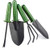 hermosoto Gardening Hand Tools  4-Piece Garden Tools for Gardening Metal Heavy Duty Outdoor Hand Tool Cultivator