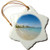 3dRose ORN_89731_1 Waikiki, Honolulu, Oahu, Hawaii-Us12 Dpb1506-Douglas Peebles-Snowflake Ornament, 3-Inch, Porcelain