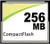 MemoryMasters 256MB CompactFlash Card - Standard Speed -p n CF-256MB-