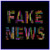 U.S. Custom Stickers Fake News Sticker  3inch