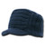 DECKY New SKI Skate Knitted Flat TOP Cap with Visor  Navy DEEP Blue Beanie