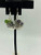 Halloween Good Witch Bad Witch Charm Dangle Silvertone Earrings