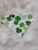 St Patrick_s Day Plaid Clover Over the Collar Dog Bandana Medium