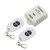 Yasorn Relay Switch AC 110-240V Wireless RF Smart Remote Control Switch 2000W 433Mhz One 1-channel With Two Transmitters