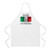 Attitude Aprons Fully Adjustable Italian Food Apron, Natural