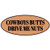 U.S. Custom Stickers Cowboys Butts Drive Me Nuts Bumper Sticker  4inch
