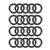 uxcell Nitrile Rubber O-Rings  15mm OD 10.2mm ID 2.4mm Width  Metric Buna-N Sealing Gasket  Pack of 20