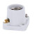 B and P Lamp Square Base Porcelain Pony Cleat Edison Socket