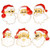 M MIRACULOUS GARDEN Christmas Brooches Pins for Womens Girls  Enameled Thanksgiving Xmas Holiday Santa Brooch Jewelry