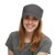 The Hat Depot Cadet Army Washed Cotton Basic Cap Military Style Hat -Charcoal-